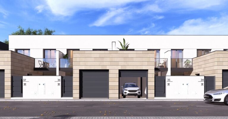 Cooperativa de viviendas Sotillo Homes con vista frontal